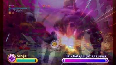 I found a funny thing in the Dark Meta Knight's Revenge fight