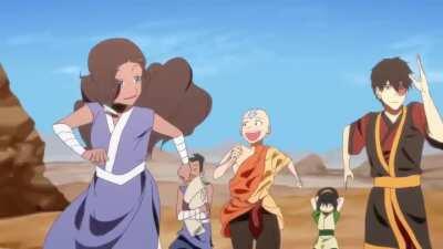 Avatar The Last Airbender Anime Opening ( Fanmade Original Animation, atenahena from youtube)