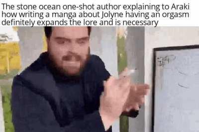 This is actually what it's about btw. Pucci hires an artist who makes people orgasm when she draws them