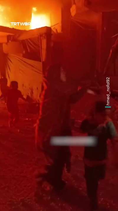 Israel attacks families after the 