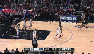 [Highlight] Terance Mann singlehanded wills the Clippers possession with two offensive boards and finishes the and-one!