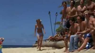 Pamela Anderson in a skimpy bikini from the made-for-TV movie 