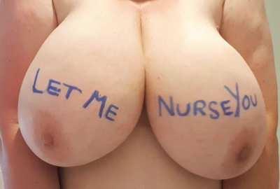 Let me nurse you