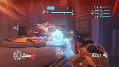 Overenthusiastic enemies get played by Mei