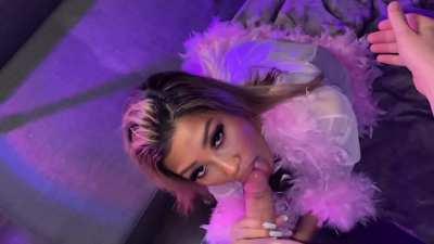 My throat is yours to use