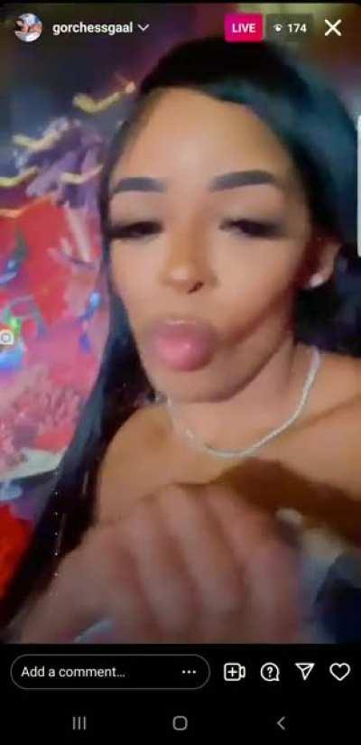 Drunk ig live with plenty of nipslips, enjoy fuckers