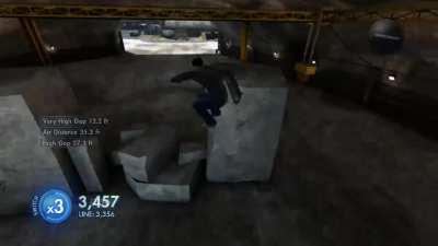 [Skate 3] was trying to do a cool trick and this happened.