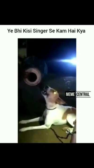 When you best friend sings song