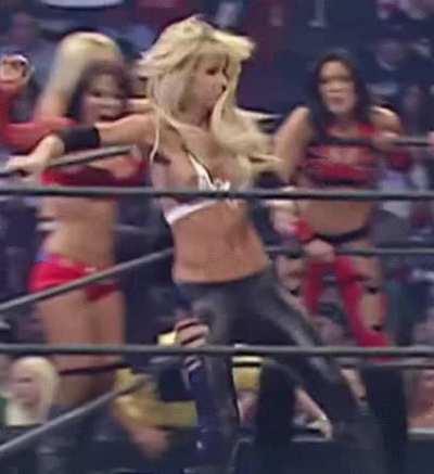 Michelle McCool oops slip