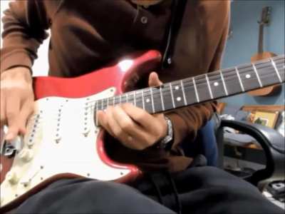 My 'guitar-&-spoon' experiment: 