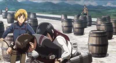 Eren literally beat himself up because he hated how much of a whiny useless brat he was, but according to Isayama whiny Eren is the “real” Eren