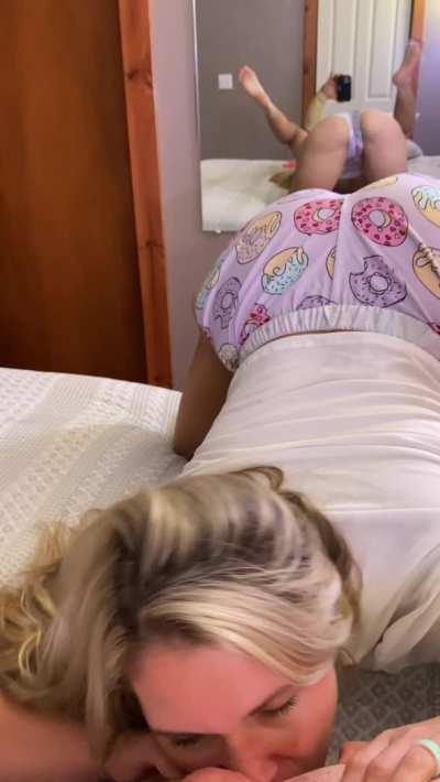 Im back and Im rimming my husband as always