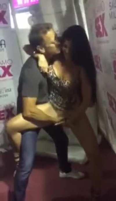 In a p*orn fanmeet - while I was busy meeting my fav Pstars. My m0m was played by other p*orn guys openly and getting cheered too. No wonder she got so many offers from directors.