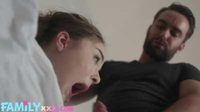 Handcuffed bound feet