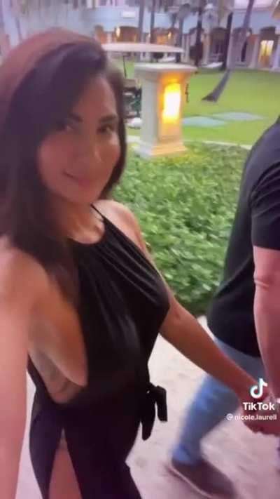 Pec flex compilation milf brunette