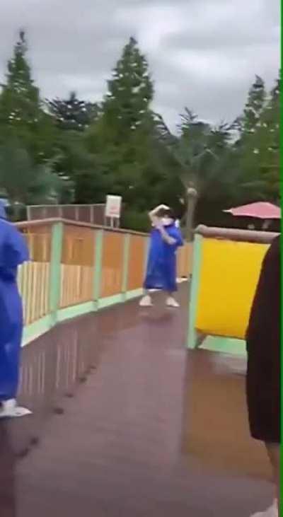 Don't challenge the water