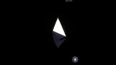 Built an interactive Ethereum 3D spinner for the web