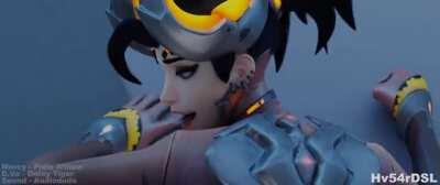 Horny D.va Steals Dick from Mercy for Facial (Hv54rDSL) [Overwatch]