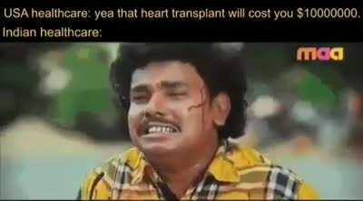 India has A class heart transplants.