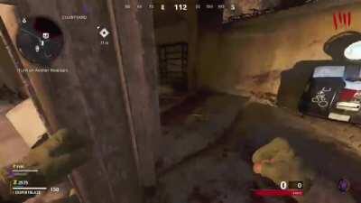 Another parkour jump to skip the first door.