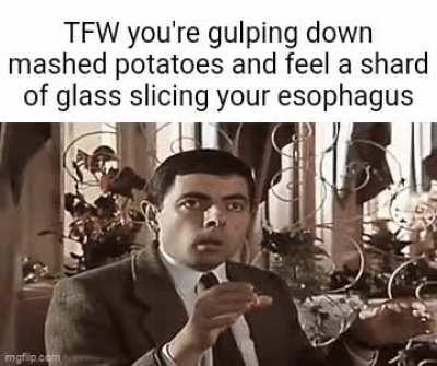 Don't eat your food too quickly now 😉