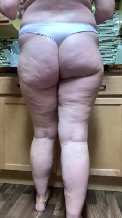 Follow my milf booty. Like you’re my dog.