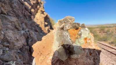 Pulled this awesome cluster out of a pocket at one of my spots!