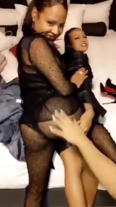 Christina Milian - IG Reel - Looped, Slowed, Cropped, Brightened, AI'd and RIFE'd