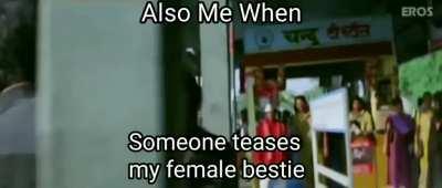 Idk why but I prefer female bestie over crush