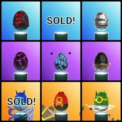 Two eggs sold! Come check out these collectible dragons eggs at The Dragon Egg Collection on Opensea! 🐉 👇 Link in Comments 👇