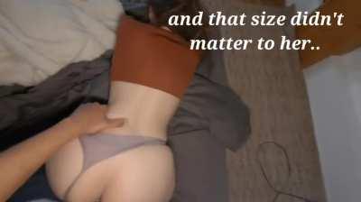 She knew what she wanted once she had the chance 😏