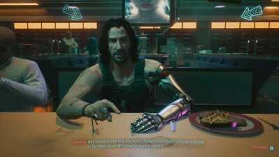 He always knows exactly what to say