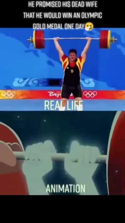 He didn’t just win an Olympic there, he won everything.