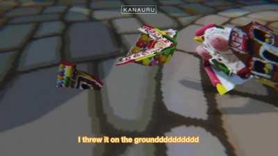 Kiara says MERRY CHRISTMAS TO THE GROUNDDDDDD