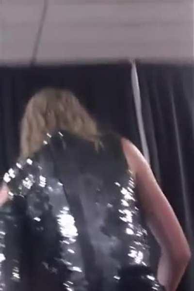 She drives me and my cock absolutely crazy!!! I want her so bad. Just look at her thick, sexy, and lustful body. I would’ve fucked her in the dressing room and had her walk on stage with my cum clearly dripping down her legs.