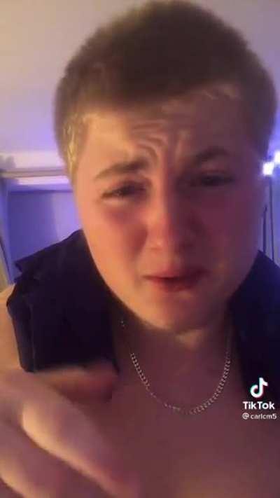 The quick eye dash to the right...I’m guessing his mum walked past the door