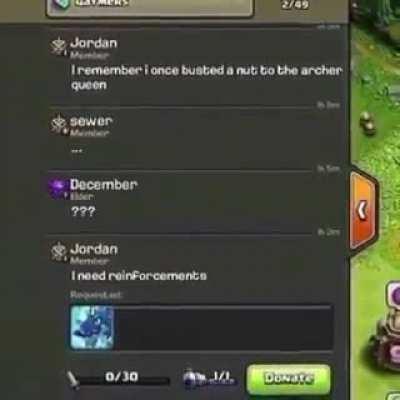 I need reinforcements