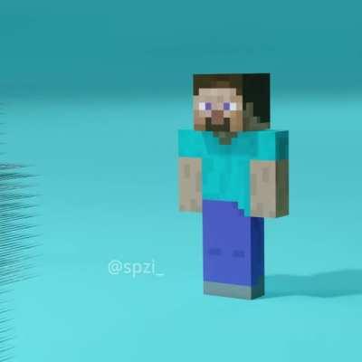 Destroying the multiverse with more cursed Steve Animations...