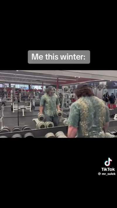 POV: winter arc begins