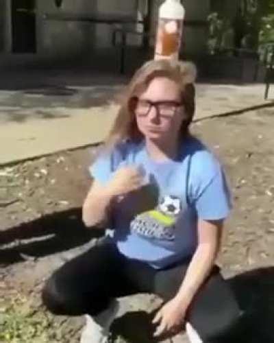 Showing off his moves