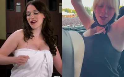 Pale and Big Tits, who would you pick: Kat Dennings vs Billie Eilish