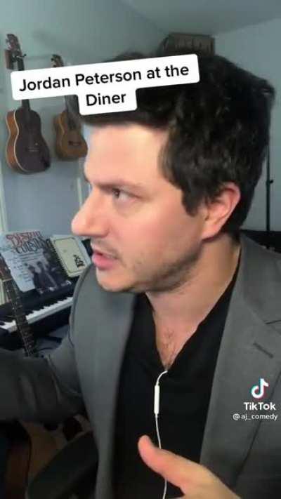 Jordan Peterson at the diner