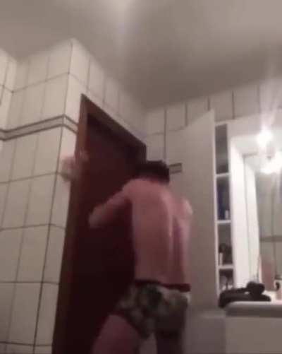 That's no punching bag.