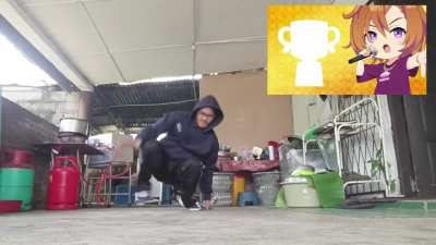 When you are a bboy but also an Umamusume fan
