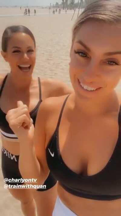 Charly and her friend