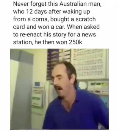 How lucky can you be