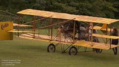 Mechanics of this turn of the century plane