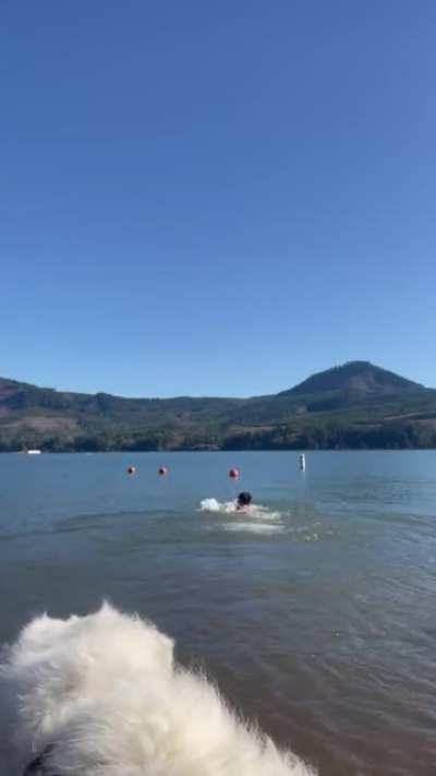 First dip of many! Summer is Cummins’