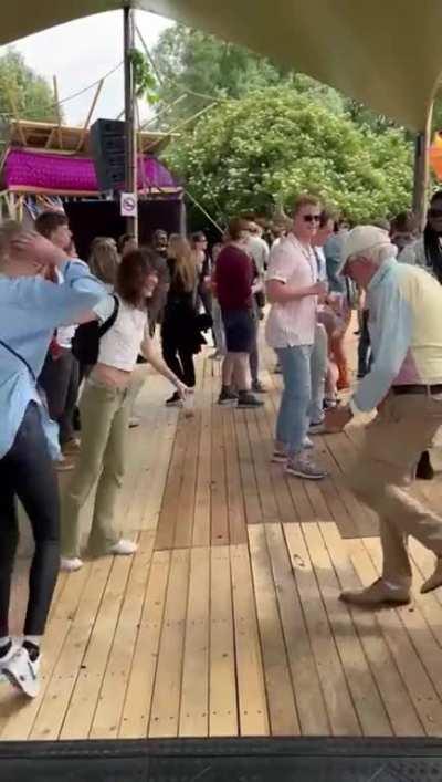 Raving with grandpa (OC)