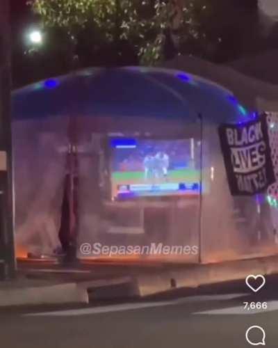 Dude is sad cause the homeless in LA live better than him